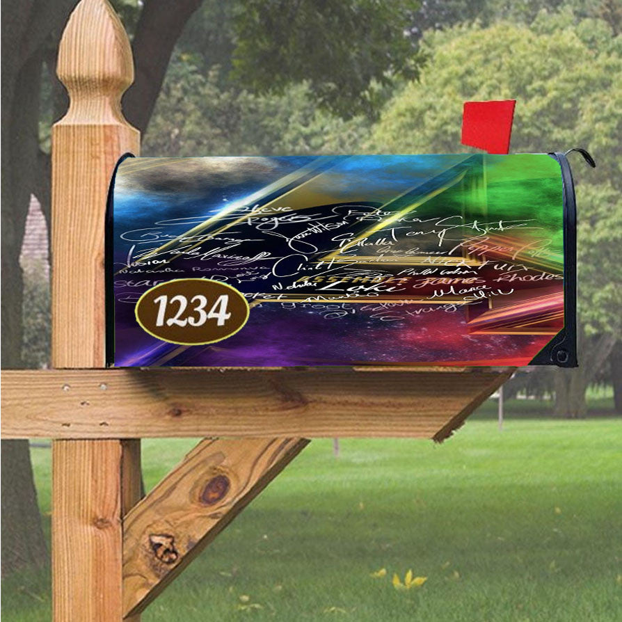 Wu Tang Clan Rap Hip Hop Music Collages Magnetic Mailbox Cover 18" X 21" Outdoor Decor