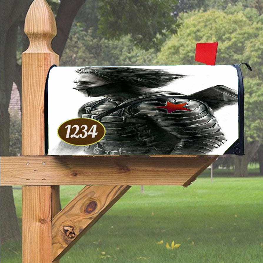 Wu Tang Clan Rap Hip Hop Music Collages Magnetic Mailbox Cover 18" X 21" Outdoor Decor