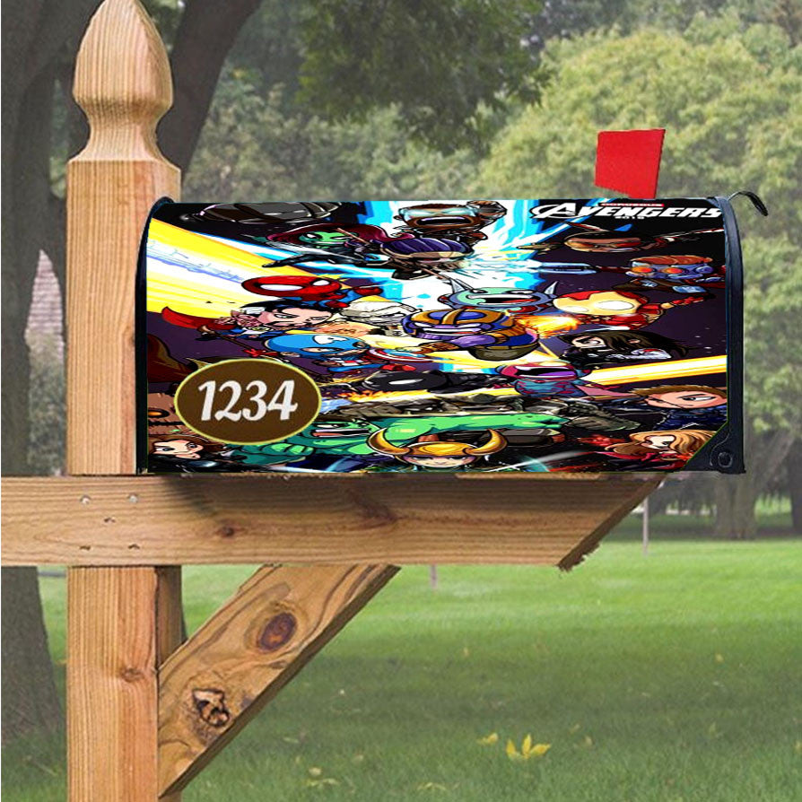 Wu Tang Clan Rap Hip Hop Music Collages Magnetic Mailbox Cover 18" X 21" Outdoor Decor