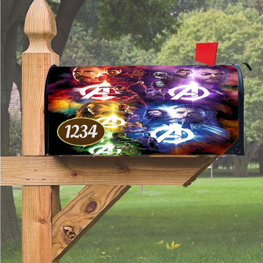 Wu Tang Clan Rap Hip Hop Music Collages Magnetic Mailbox Cover 18" X 21" Outdoor Decor