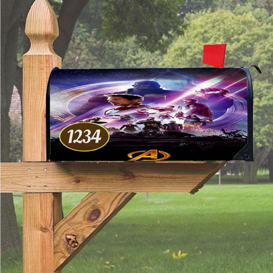 Wu Tang Clan Rap Hip Hop Music Collages Magnetic Mailbox Cover 18" X 21" Outdoor Decor