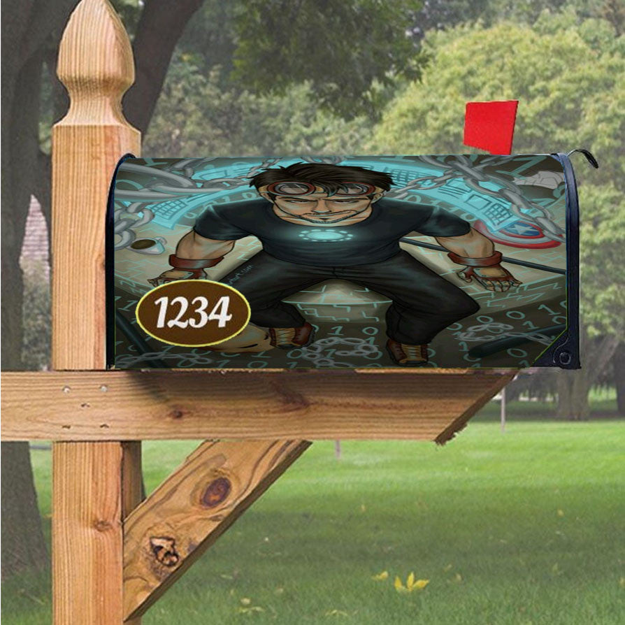 Wu Tang Clan Rap Hip Hop Music Collages Magnetic Mailbox Cover 18" X 21" Outdoor Decor