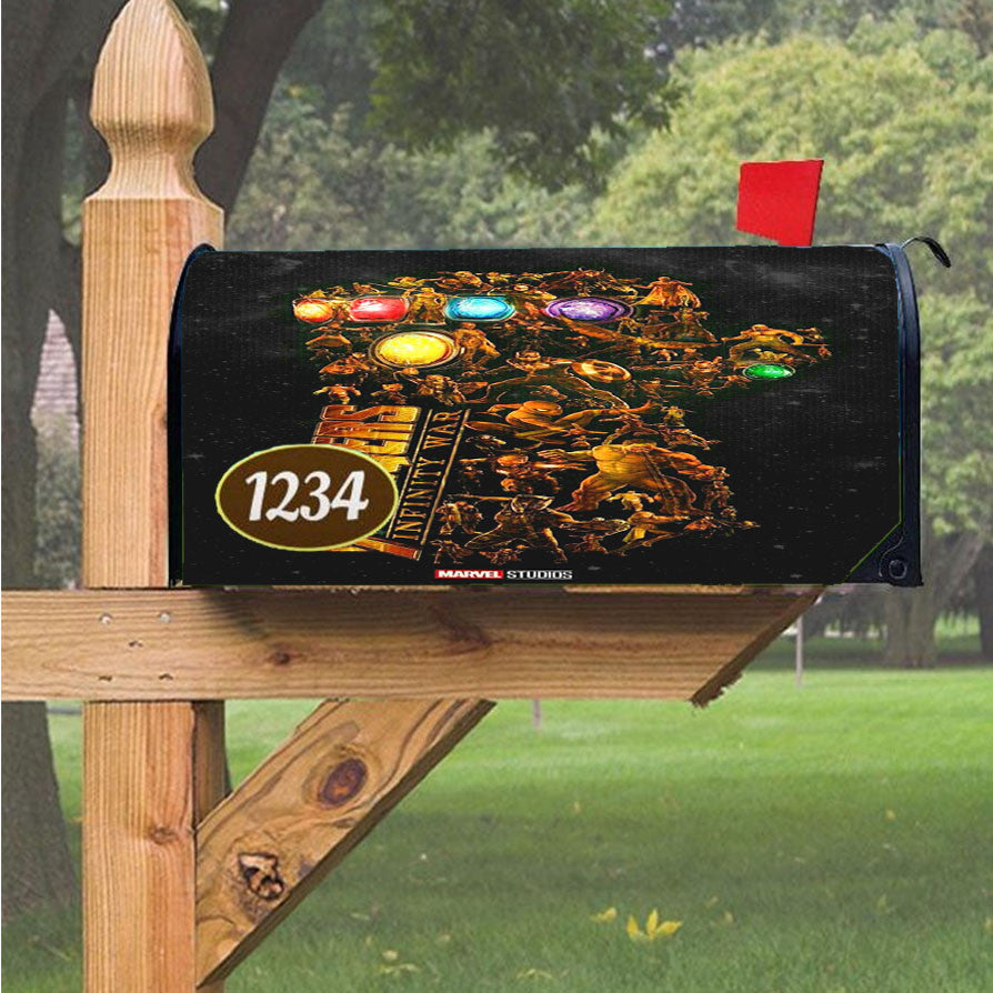 Wu Tang Clan Rap Hip Hop Music Collages Magnetic Mailbox Cover 18" X 21" Outdoor Decor