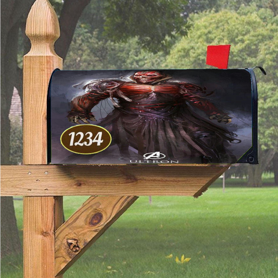 Wu Tang Clan Rap Hip Hop Music Collages Magnetic Mailbox Cover 18" X 21" Outdoor Decor