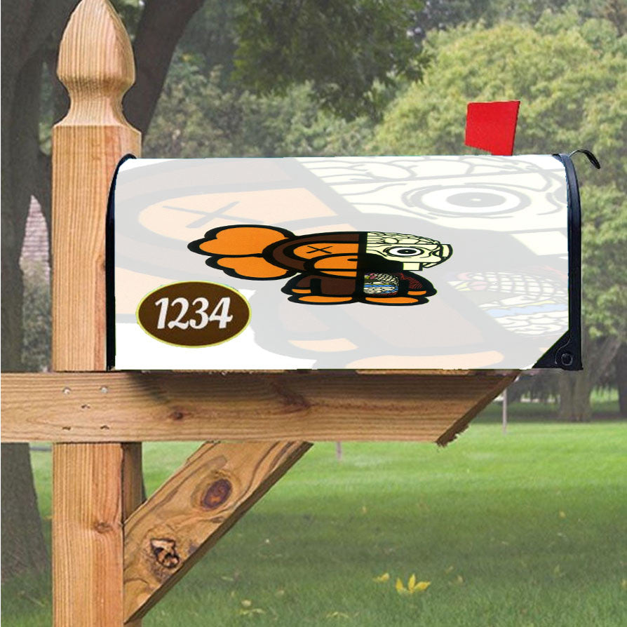 Wu Tang Clan Rap Hip Hop Music Collages Magnetic Mailbox Cover 18" X 21" Outdoor Decor