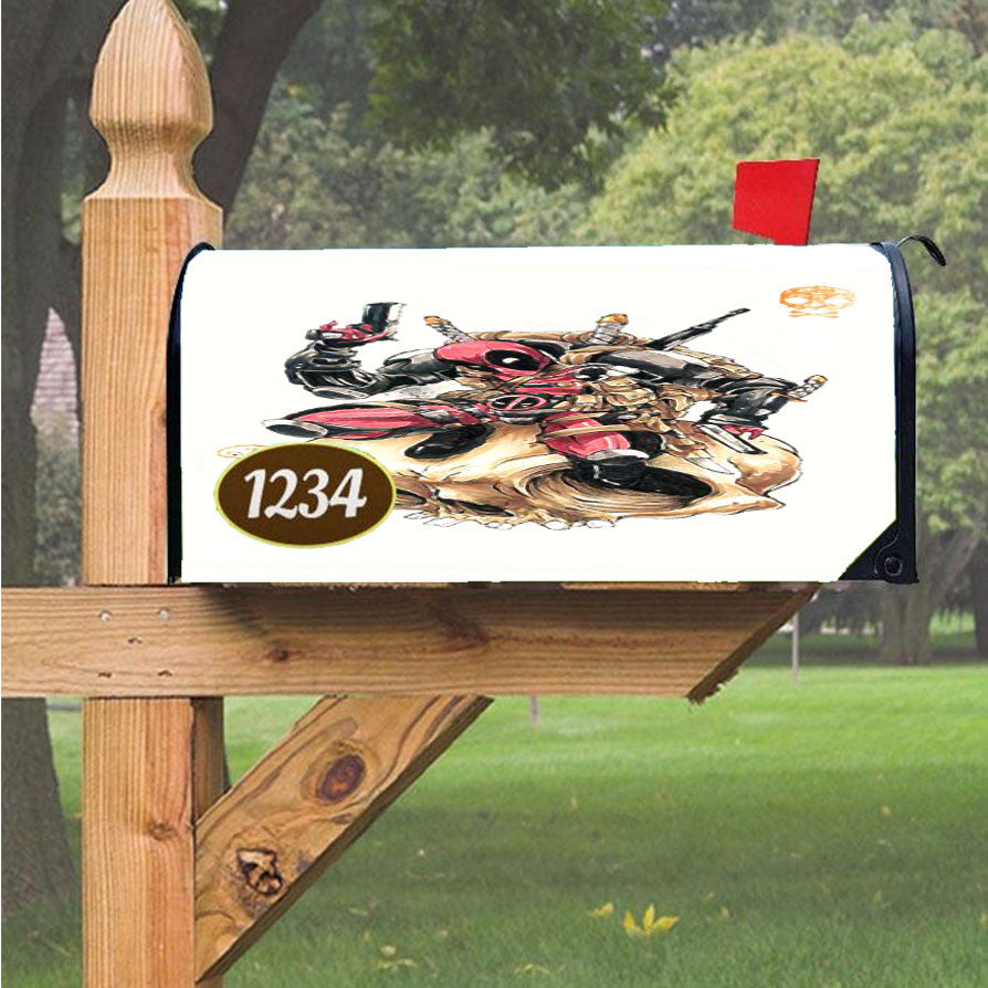 Wu Tang Clan Rap Hip Hop Music Collages Magnetic Mailbox Cover 18" X 21" Outdoor Decor