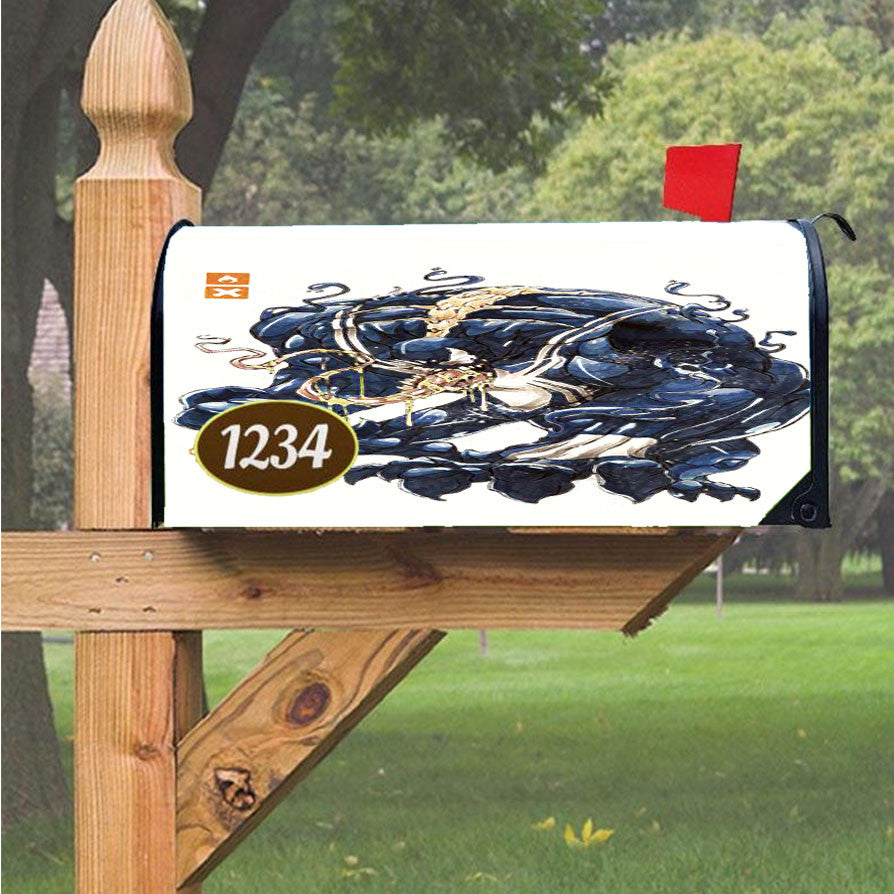 Wu Tang Clan Rap Hip Hop Music Collages Magnetic Mailbox Cover 18" X 21" Outdoor Decor