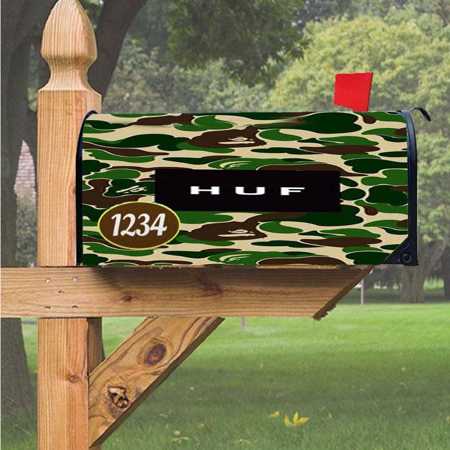 Wu Tang Clan Rap Hip Hop Music Collages Magnetic Mailbox Cover 18" X 21" Outdoor Decor