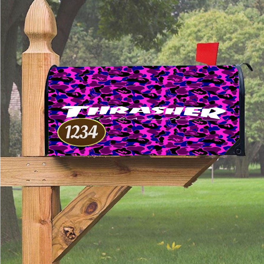 Wu Tang Clan Rap Hip Hop Music Collages Magnetic Mailbox Cover 18" X 21" Outdoor Decor