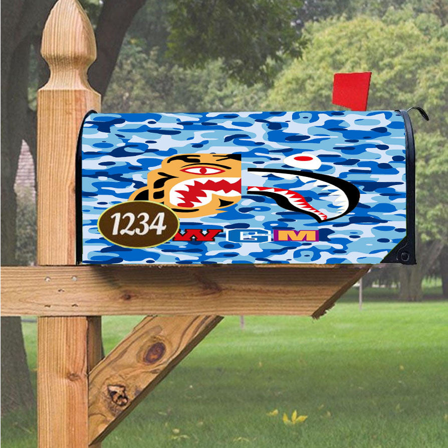 Wu Tang Clan Rap Hip Hop Music Collages Magnetic Mailbox Cover 18" X 21" Outdoor Decor