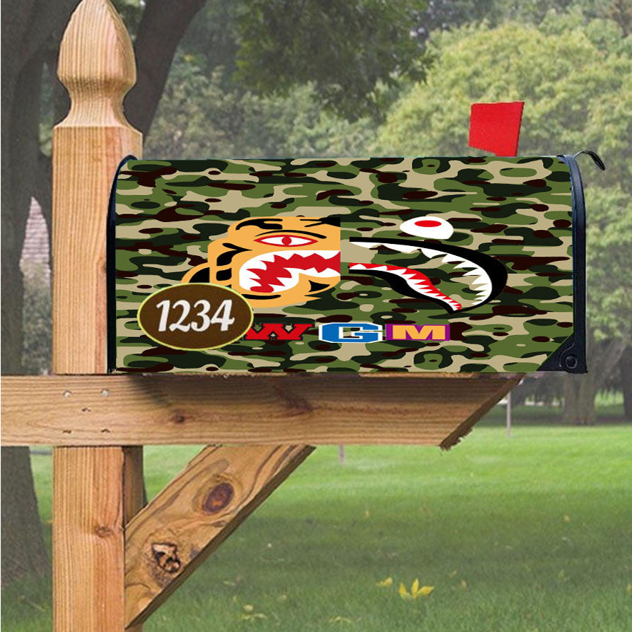 Wu Tang Clan Rap Hip Hop Music Collages Magnetic Mailbox Cover 18" X 21" Outdoor Decor