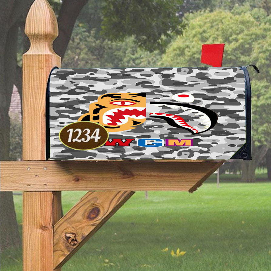 Wu Tang Clan Rap Hip Hop Music Collages Magnetic Mailbox Cover 18" X 21" Outdoor Decor
