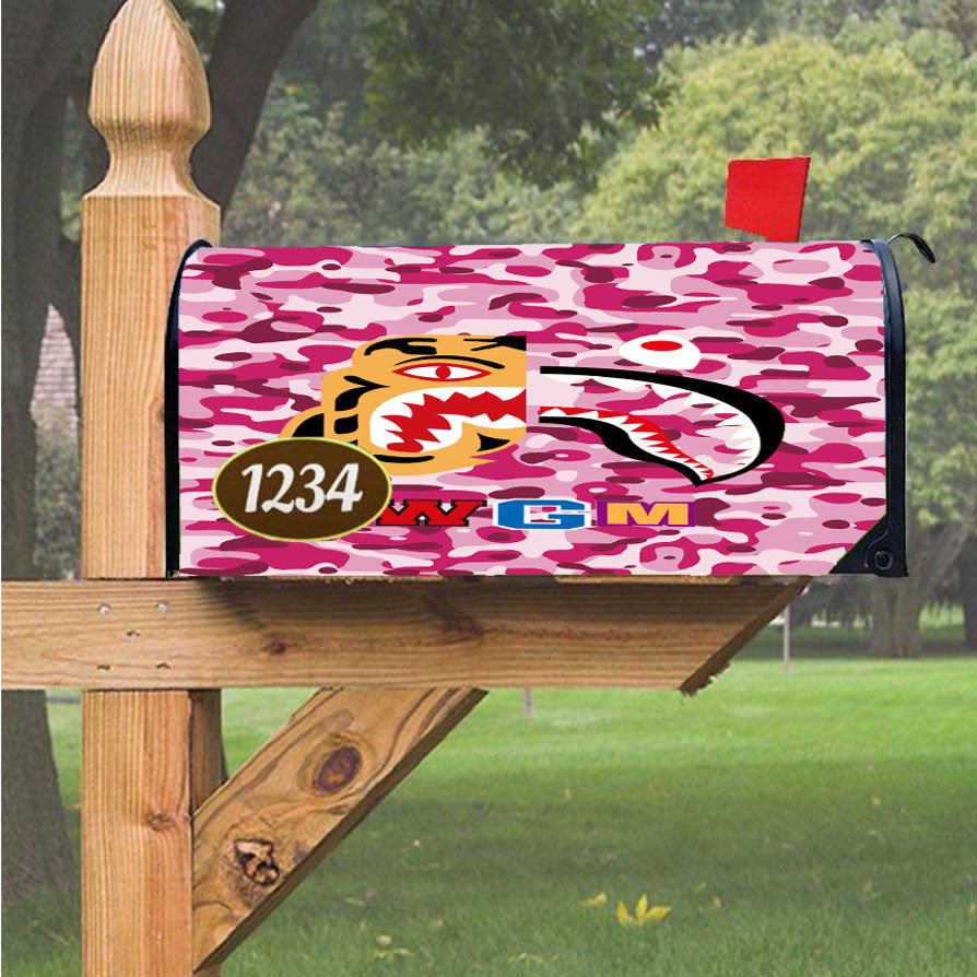 Wu Tang Clan Rap Hip Hop Music Collages Magnetic Mailbox Cover 18" X 21" Outdoor Decor