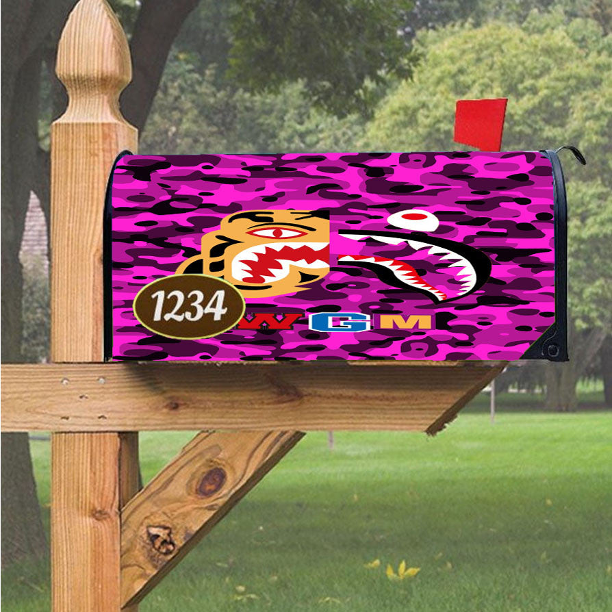 Wu Tang Clan Rap Hip Hop Music Collages Magnetic Mailbox Cover 18" X 21" Outdoor Decor