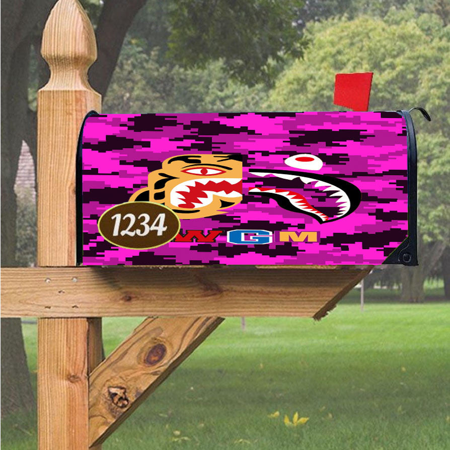 Wu Tang Clan Rap Hip Hop Music Collages Magnetic Mailbox Cover 18" X 21" Outdoor Decor