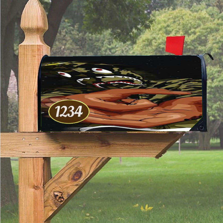 Wu Tang Clan Rap Hip Hop Music Collages Magnetic Mailbox Cover 18" X 21" Outdoor Decor