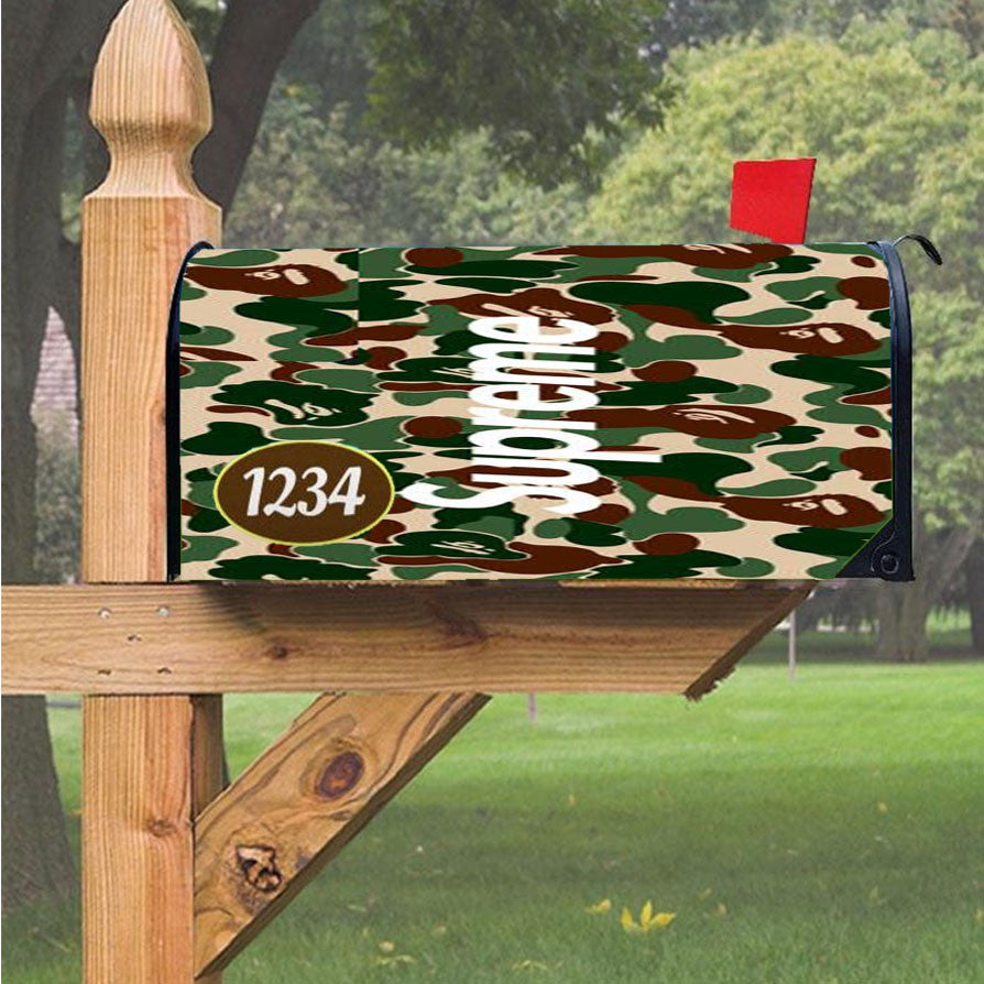 Wu Tang Clan Rap Hip Hop Music Collages Magnetic Mailbox Cover 18" X 21" Outdoor Decor