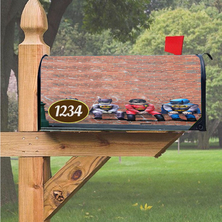 Wu Tang Clan Rap Hip Hop Music Collages Magnetic Mailbox Cover 18" X 21" Outdoor Decor