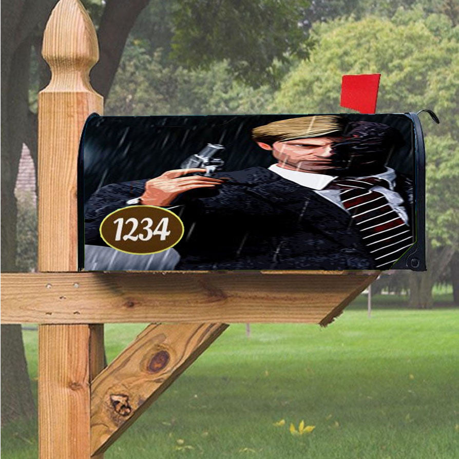 Wu Tang Clan Rap Hip Hop Music Collages Magnetic Mailbox Cover 18" X 21" Outdoor Decor
