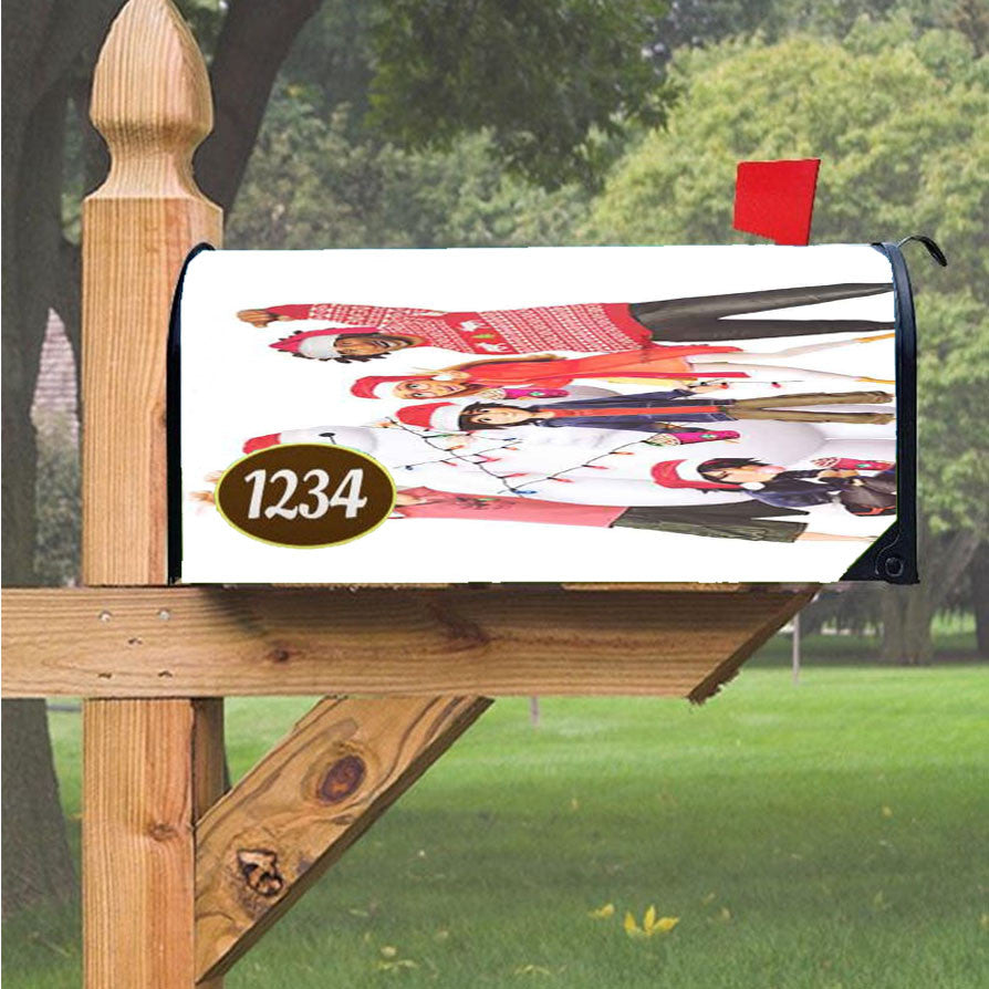 Wu Tang Clan Rap Hip Hop Music Collages Magnetic Mailbox Cover 18" X 21" Outdoor Decor