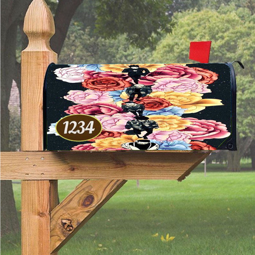Wu Tang Clan Rap Hip Hop Music Collages Magnetic Mailbox Cover 18" X 21" Outdoor Decor