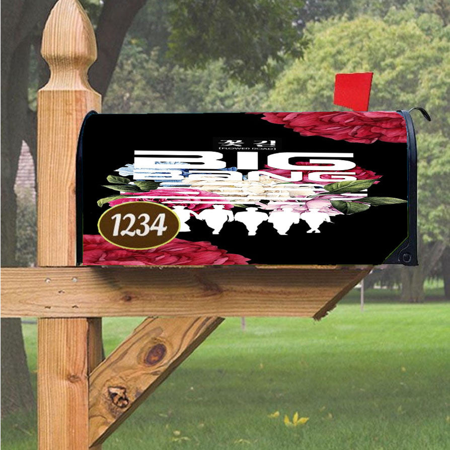 Wu Tang Clan Rap Hip Hop Music Collages Magnetic Mailbox Cover 18" X 21" Outdoor Decor