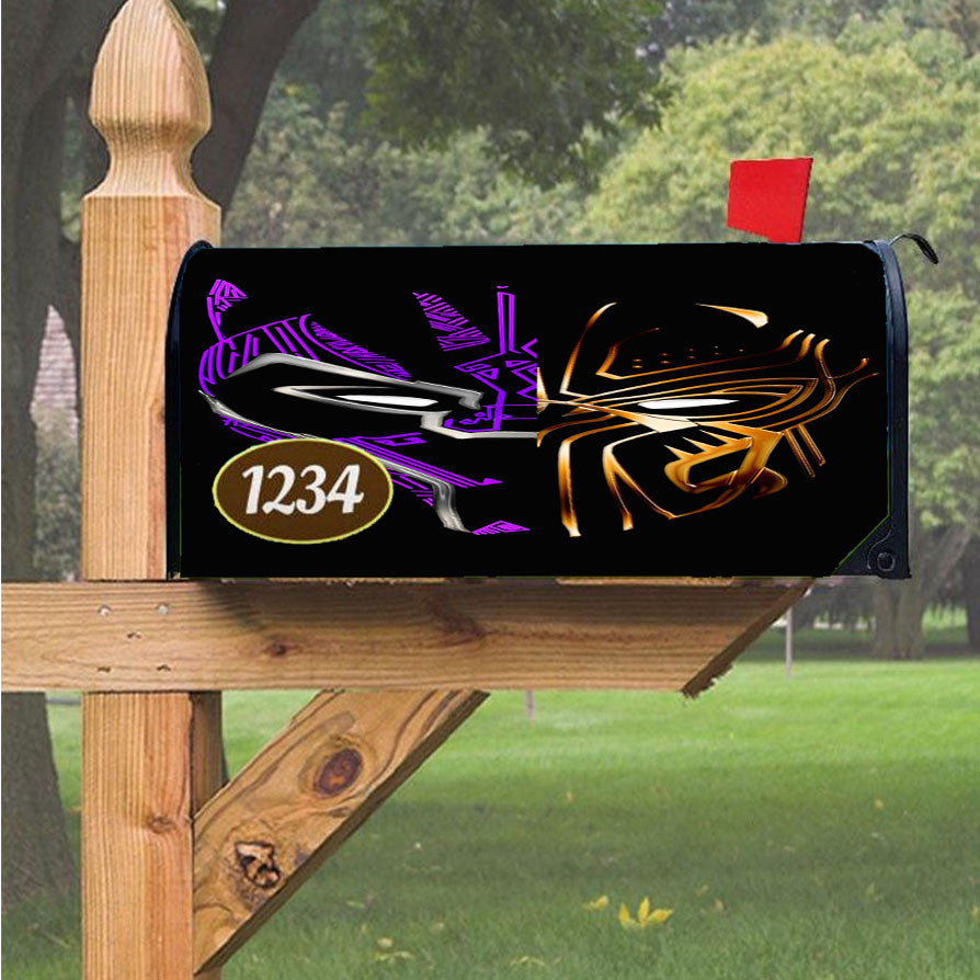 Wu Tang Clan Rap Hip Hop Music Collages Magnetic Mailbox Cover 18" X 21" Outdoor Decor