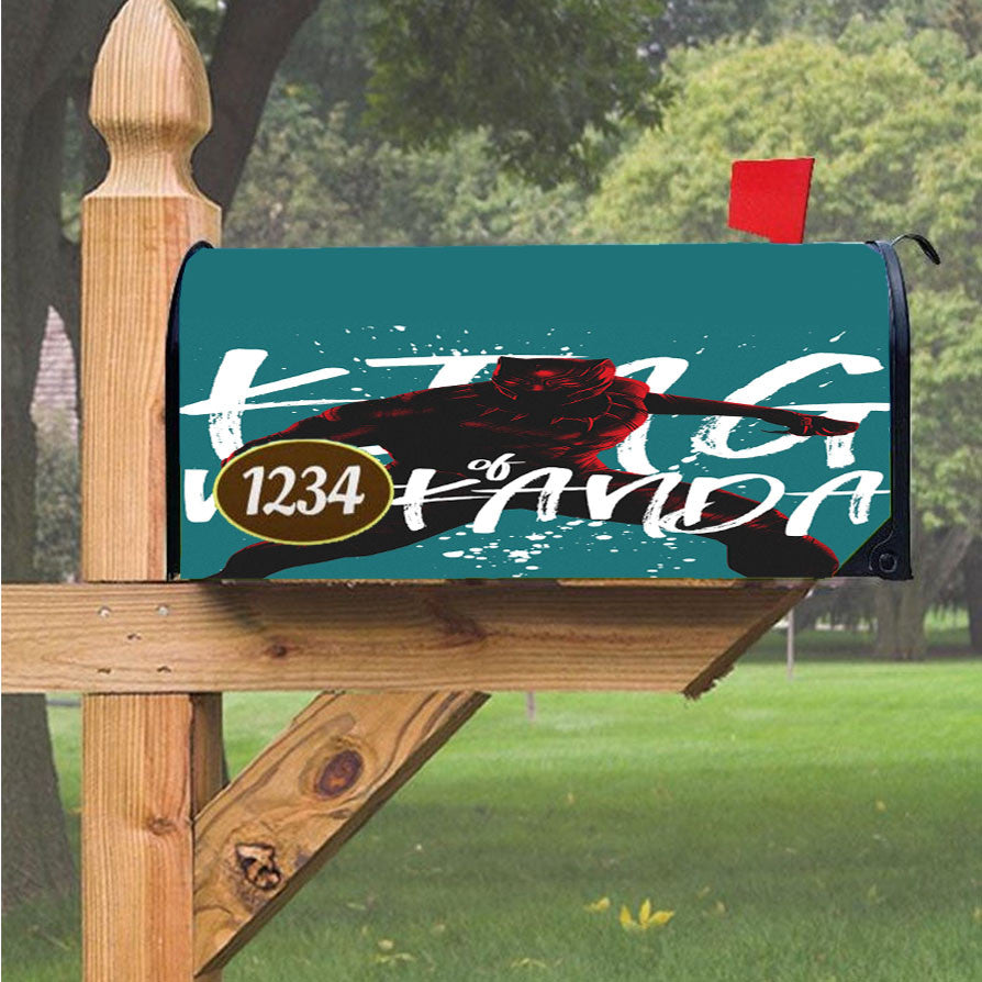 Wu Tang Clan Rap Hip Hop Music Collages Magnetic Mailbox Cover 18" X 21" Outdoor Decor