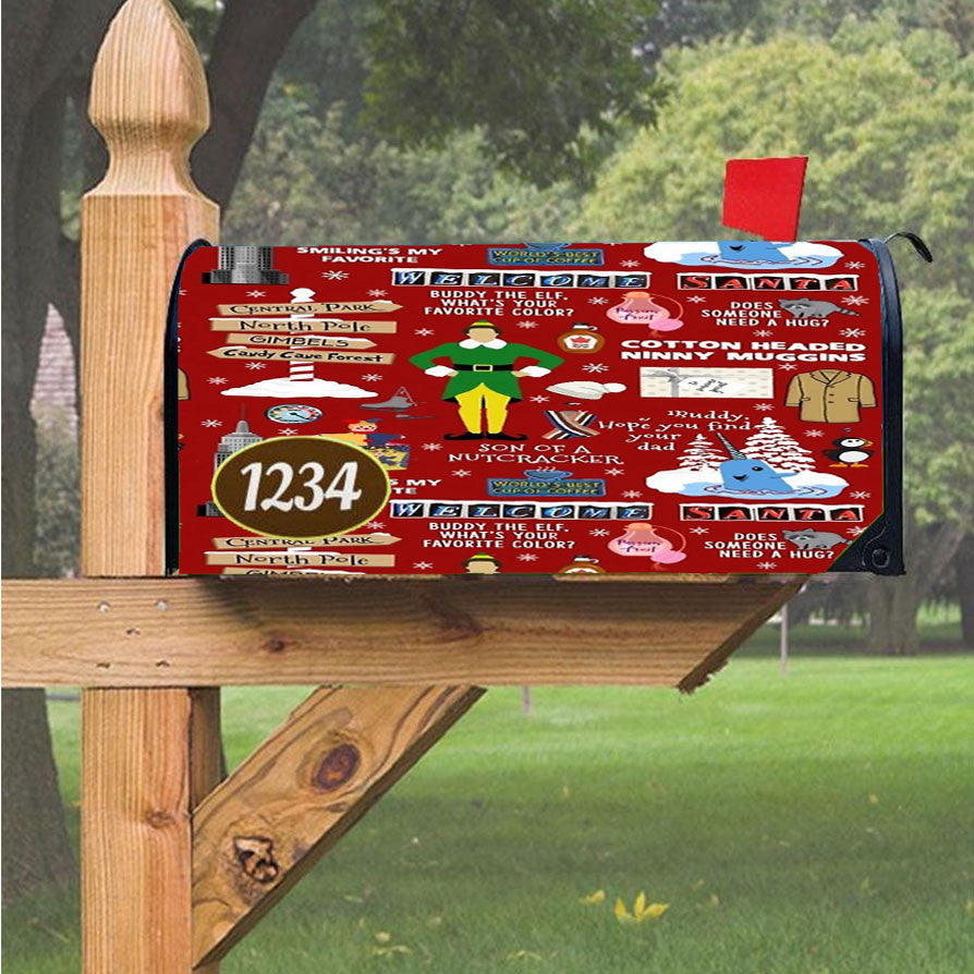 Wu Tang Clan Rap Hip Hop Music Collages Magnetic Mailbox Cover 18" X 21" Outdoor Decor