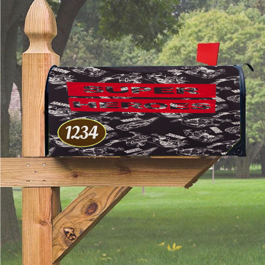 Wu Tang Clan Rap Hip Hop Music Collages Magnetic Mailbox Cover 18" X 21" Outdoor Decor