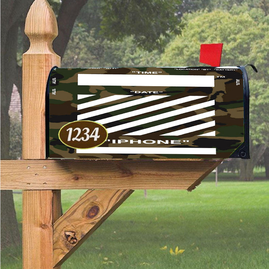 Wu Tang Clan Rap Hip Hop Music Collages Magnetic Mailbox Cover 18" X 21" Outdoor Decor
