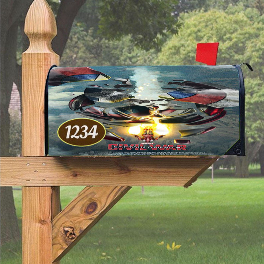 Wu Tang Clan Rap Hip Hop Music Collages Magnetic Mailbox Cover 18" X 21" Outdoor Decor