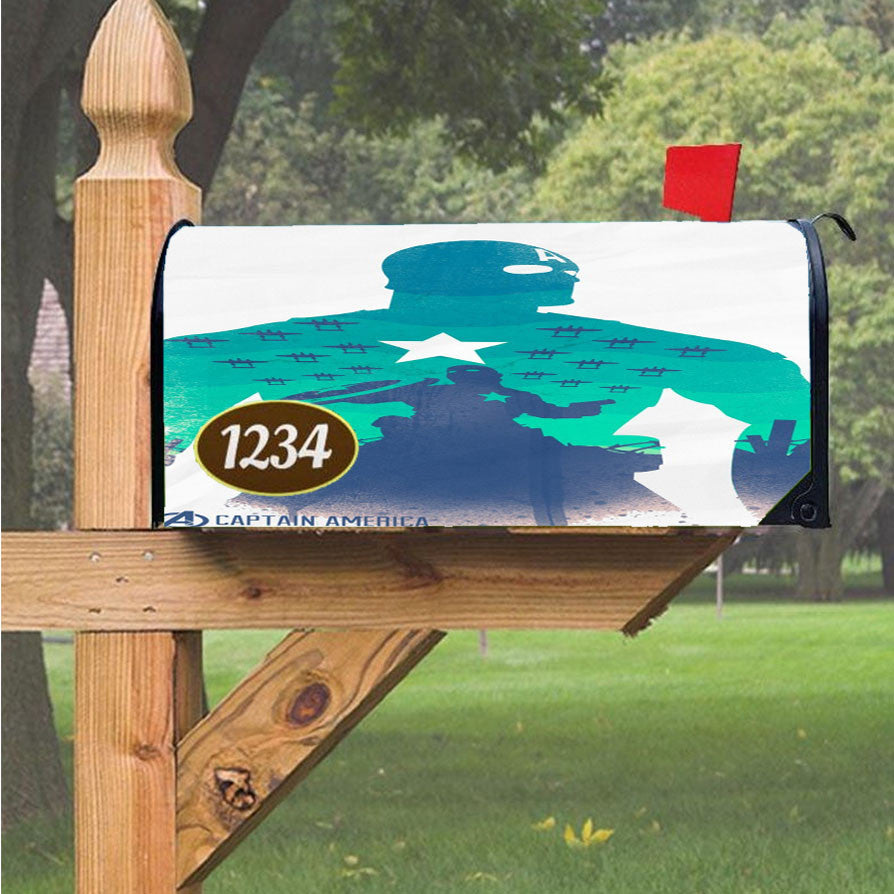Wu Tang Clan Rap Hip Hop Music Collages Magnetic Mailbox Cover 18" X 21" Outdoor Decor