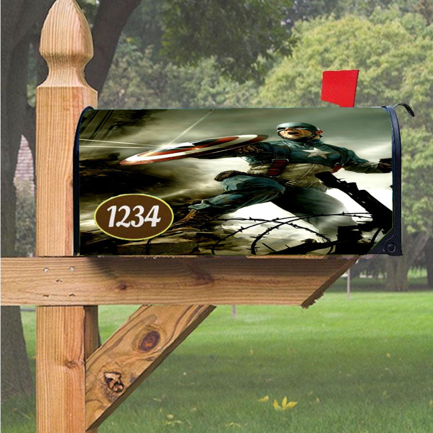 Wu Tang Clan Rap Hip Hop Music Collages Magnetic Mailbox Cover 18" X 21" Outdoor Decor