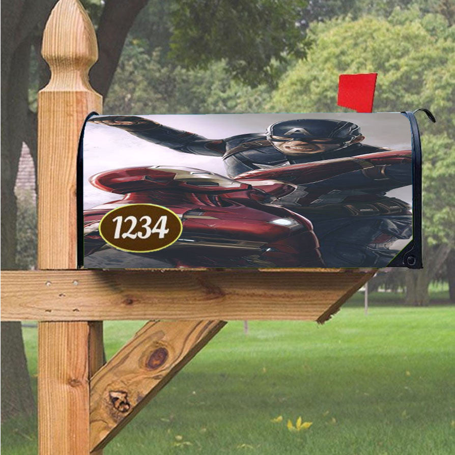 Wu Tang Clan Rap Hip Hop Music Collages Magnetic Mailbox Cover 18" X 21" Outdoor Decor