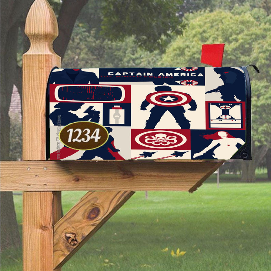 Wu Tang Clan Rap Hip Hop Music Collages Magnetic Mailbox Cover 18" X 21" Outdoor Decor