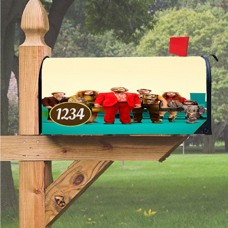 Wu Tang Clan Rap Hip Hop Music Collages Magnetic Mailbox Cover 18" X 21" Outdoor Decor