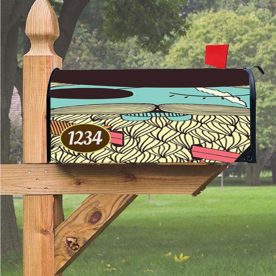 Wu Tang Clan Rap Hip Hop Music Collages Magnetic Mailbox Cover 18" X 21" Outdoor Decor