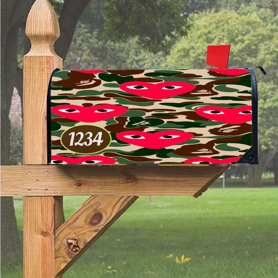 Wu Tang Clan Rap Hip Hop Music Collages Magnetic Mailbox Cover 18" X 21" Outdoor Decor