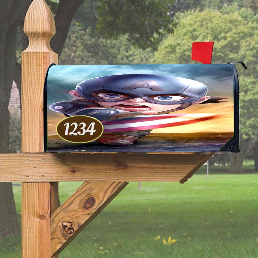 Wu Tang Clan Rap Hip Hop Music Collages Magnetic Mailbox Cover 18" X 21" Outdoor Decor