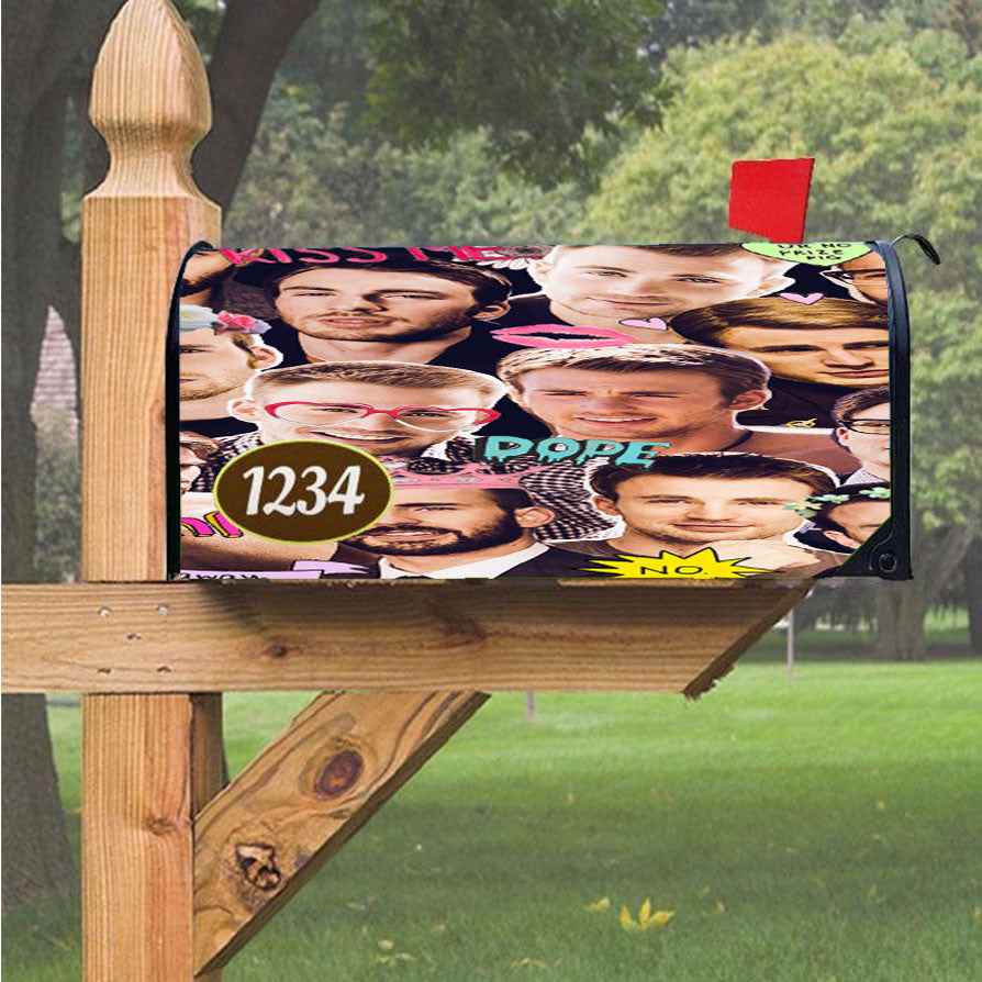 Wu Tang Clan Rap Hip Hop Music Collages Magnetic Mailbox Cover 18" X 21" Outdoor Decor