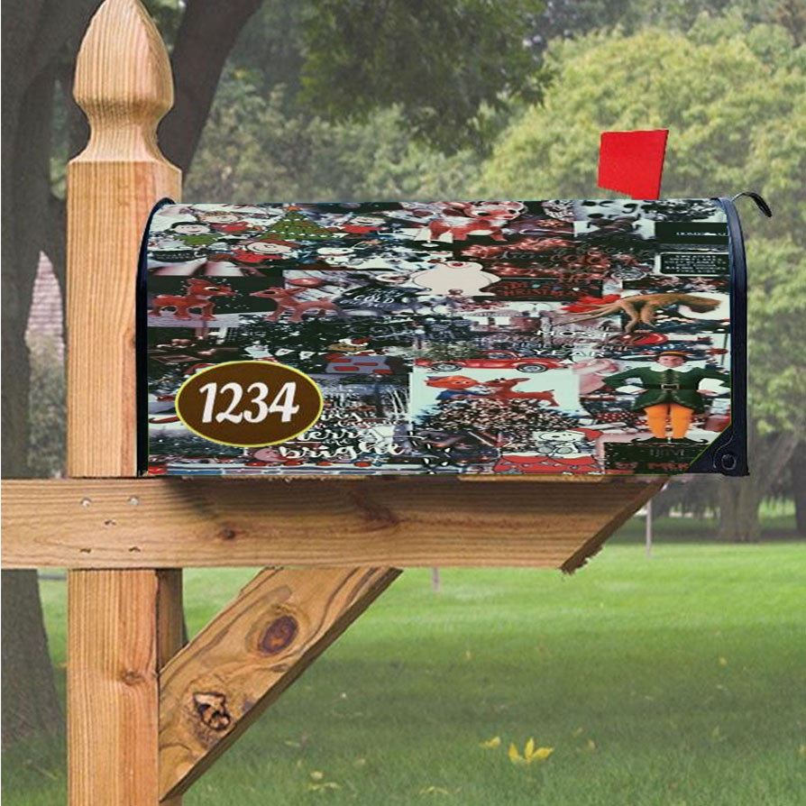 Wu Tang Clan Rap Hip Hop Music Collages Magnetic Mailbox Cover 18" X 21" Outdoor Decor