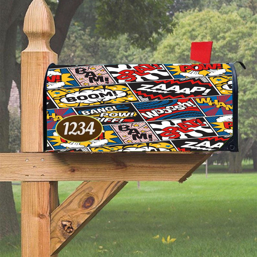 Wu Tang Clan Rap Hip Hop Music Collages Magnetic Mailbox Cover 18" X 21" Outdoor Decor