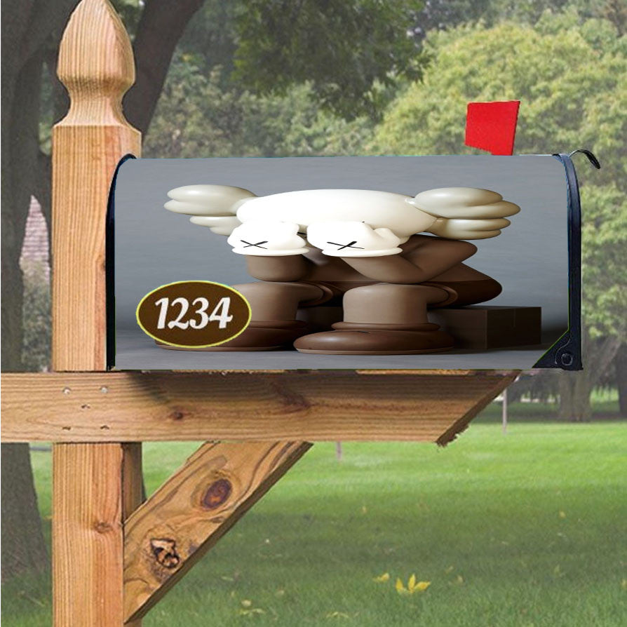 Wu Tang Clan Rap Hip Hop Music Collages Magnetic Mailbox Cover 18" X 21" Outdoor Decor