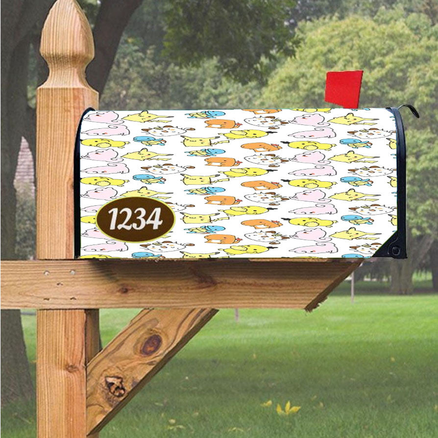 Wu Tang Clan Rap Hip Hop Music Collages Magnetic Mailbox Cover 18" X 21" Outdoor Decor