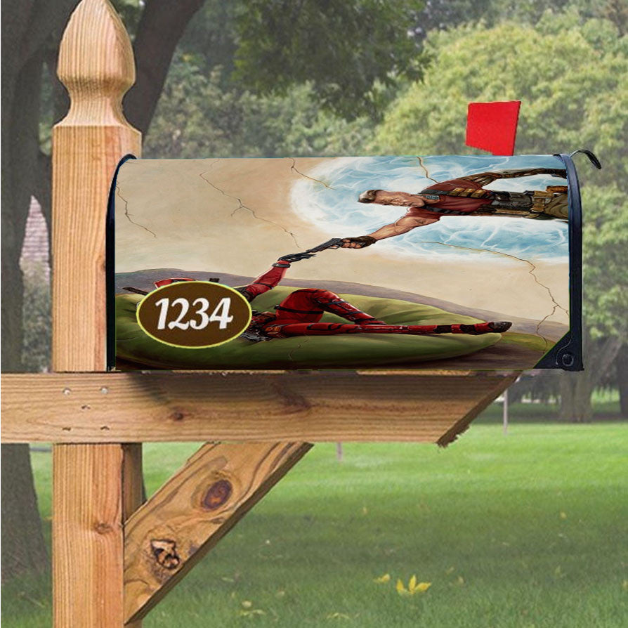 Wu Tang Clan Rap Hip Hop Music Collages Magnetic Mailbox Cover 18" X 21" Outdoor Decor