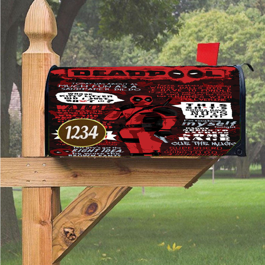Wu Tang Clan Rap Hip Hop Music Collages Magnetic Mailbox Cover 18" X 21" Outdoor Decor