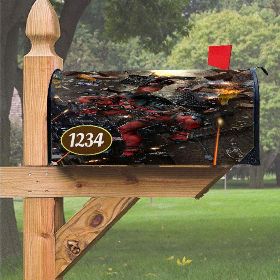 Wu Tang Clan Rap Hip Hop Music Collages Magnetic Mailbox Cover 18" X 21" Outdoor Decor