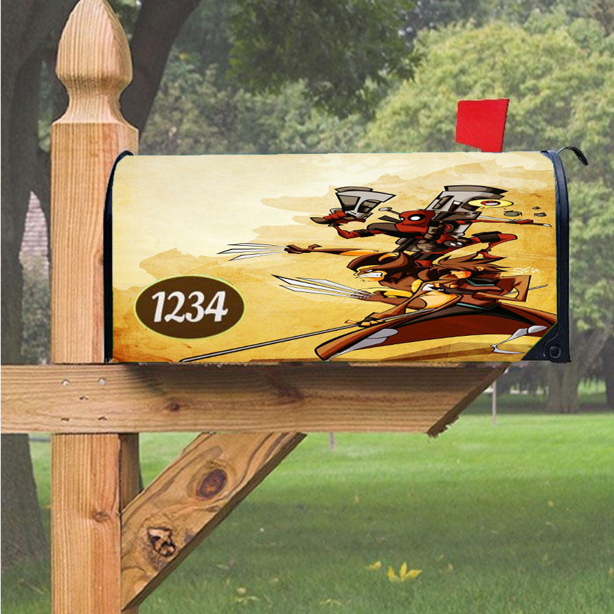 Wu Tang Clan Rap Hip Hop Music Collages Magnetic Mailbox Cover 18" X 21" Outdoor Decor