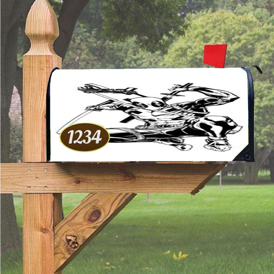 Wu Tang Clan Rap Hip Hop Music Collages Magnetic Mailbox Cover 18" X 21" Outdoor Decor